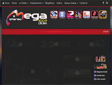 Tablet Screenshot of megatandil.com.ar